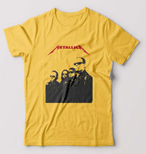 Load image into Gallery viewer, Metallica T-Shirt for Men-Golden Yellow-Ektarfa.online
