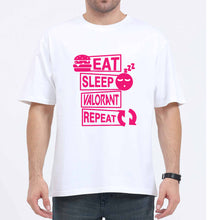 Load image into Gallery viewer, Valorant Oversized T-Shirt for Men-White-Ektarfa.online
