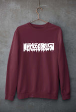 Load image into Gallery viewer, Nekrogoblikon Unisex Sweatshirt for Men/Women-S(40 Inches)-Maroon-Ektarfa.online
