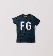 Load image into Gallery viewer, Fear of God Kids T-Shirt for Boy/Girl-Petrol Blue-Ektarfa.online
