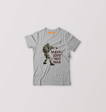 Load image into Gallery viewer, Guns N&#39; Roses Make Love Not War Kids T-Shirt for Boy/Girl-0-1 Year(20 Inches)-Grey-Ektarfa.online
