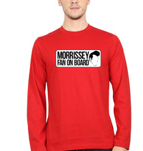 Load image into Gallery viewer, Morrissey Full Sleeves T-Shirt for Men-Red-Ektarfa.online

