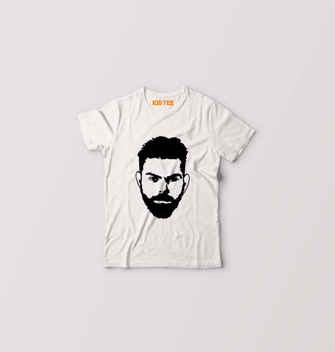 Virat Kohli Kids T-Shirt for Boy/Girl-White-Ektarfa.online