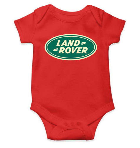 Land Rover Kids Romper Kids Romper For Baby Boy/Girl-0-5 Months(18 Inches)-RED-Ektarfa.online