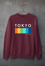 Load image into Gallery viewer, Tokyo Japan Unisex Sweatshirt for Men/Women-S(40 Inches)-Maroon-Ektarfa.online
