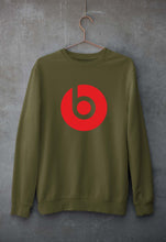Load image into Gallery viewer, Beats Unisex Sweatshirt for Men/Women-S(40 Inches)-Olive Green-Ektarfa.online
