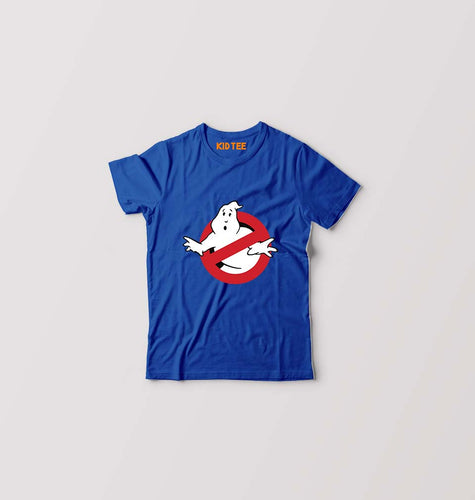 Ghostbusters Kids T-Shirt for Boy/Girl-Royal Blue-Ektarfa.online