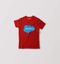 Load image into Gallery viewer, Salesforce Kids T-Shirt for Boy/Girl-0-1 Year(20 Inches)-Red-Ektarfa.online
