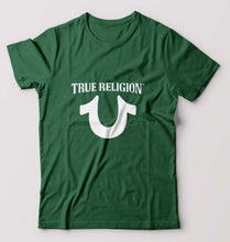 Load image into Gallery viewer, True Religion T-Shirt for Men-S(38 Inches)-Bottle Green-Ektarfa.online
