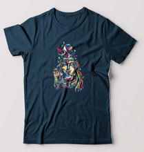 Load image into Gallery viewer, Shiv T-Shirt for Men-Petrol Blue-Ektarfa.online
