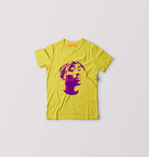Load image into Gallery viewer, Tupac 2Pac Kids T-Shirt for Boy/Girl-Mustard Yellow-Ektarfa.online
