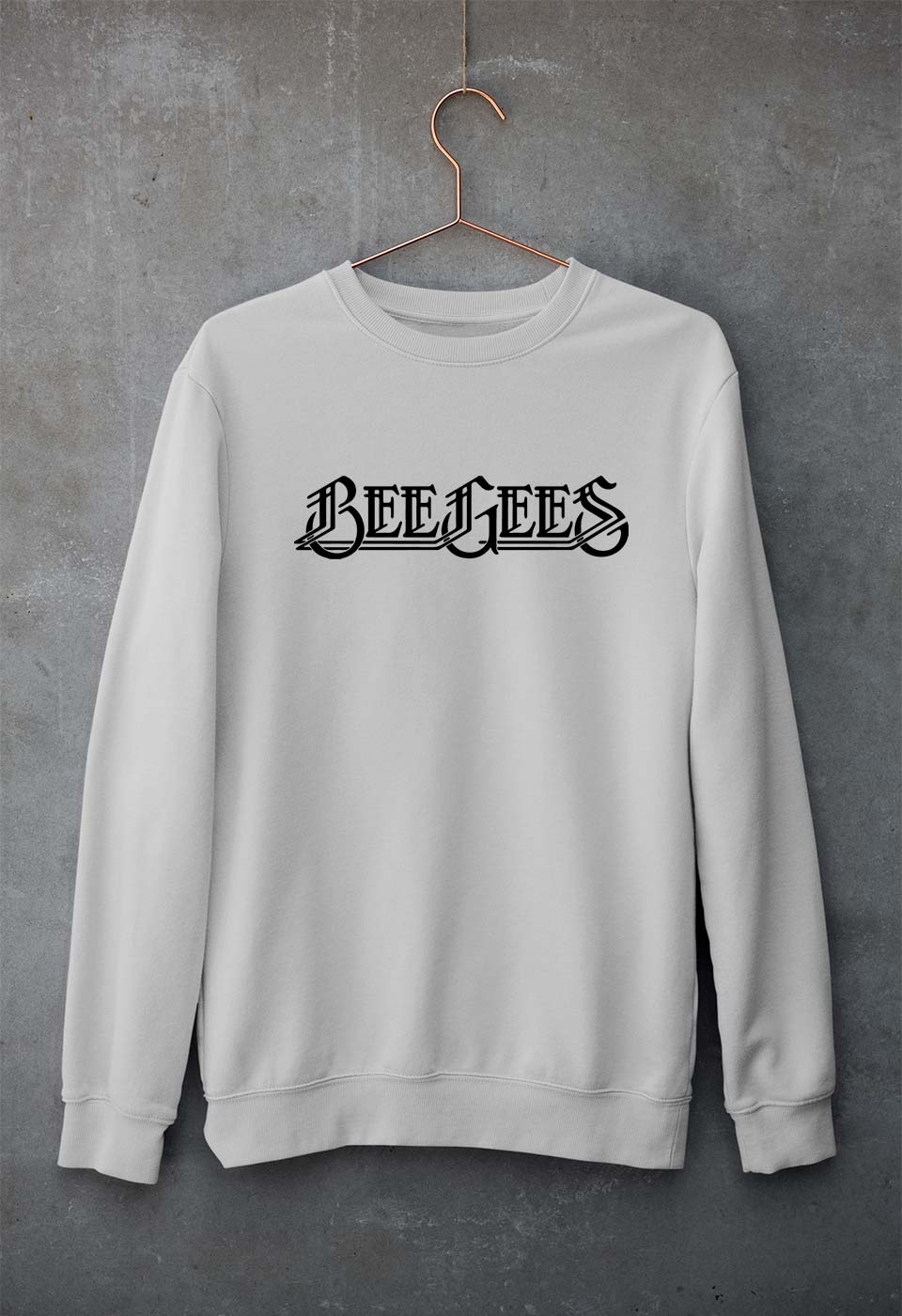 Bee Gees Unisex Sweatshirt for Men/Women-Grey Melange-Ektarfa.online