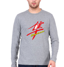 Load image into Gallery viewer, Suzuki Hayabusa Full Sleeves T-Shirt for Men-Grey Melange-Ektarfa.online
