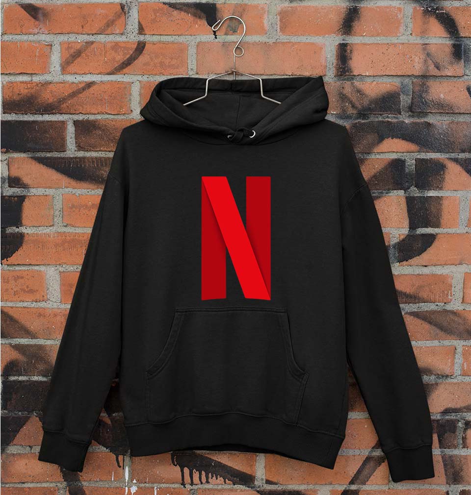 Netflix Unisex Hoodie for Men/Women-Black-Ektarfa.online