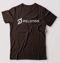 Load image into Gallery viewer, Peloton T-Shirt for Men-S(38 Inches)-Coffee Brown-Ektarfa.online
