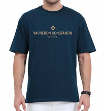 Load image into Gallery viewer, Vacheron Constantin Oversized T-Shirt for Men-Petrol Blue-Ektarfa.online
