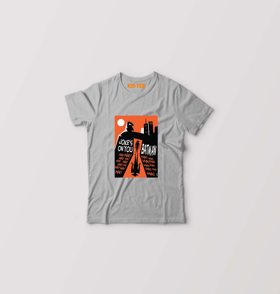 Batman Kids T-Shirt for Boy/Girl-Grey-Ektarfa.online