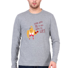 Load image into Gallery viewer, Gym Full Sleeves T-Shirt for Men-Grey Melange-Ektarfa.online

