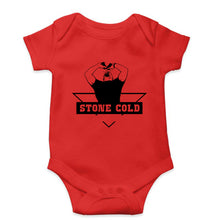 Load image into Gallery viewer, Stone Cold Steve Austin (WWE) Kids Romper For Baby Boy/Girl-0-5 Months(18 Inches)-Red-Ektarfa.online
