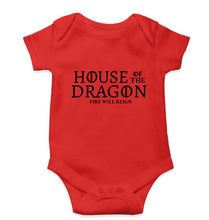 Load image into Gallery viewer, House of the Dragon (GOT) Kids Romper For Baby Boy/Girl-0-5 Months(18 Inches)-RED-Ektarfa.online
