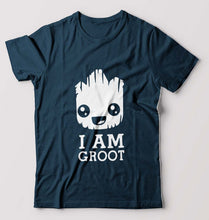 Load image into Gallery viewer, Groot T-Shirt for Men-Petrol Blue-Ektarfa.online

