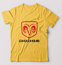 Load image into Gallery viewer, Dodge T-Shirt for Men-Golden Yellow-Ektarfa.online
