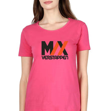 Load image into Gallery viewer, Max Verstappen T-Shirt for Women-XS(32 Inches)-Pink-Ektarfa.online
