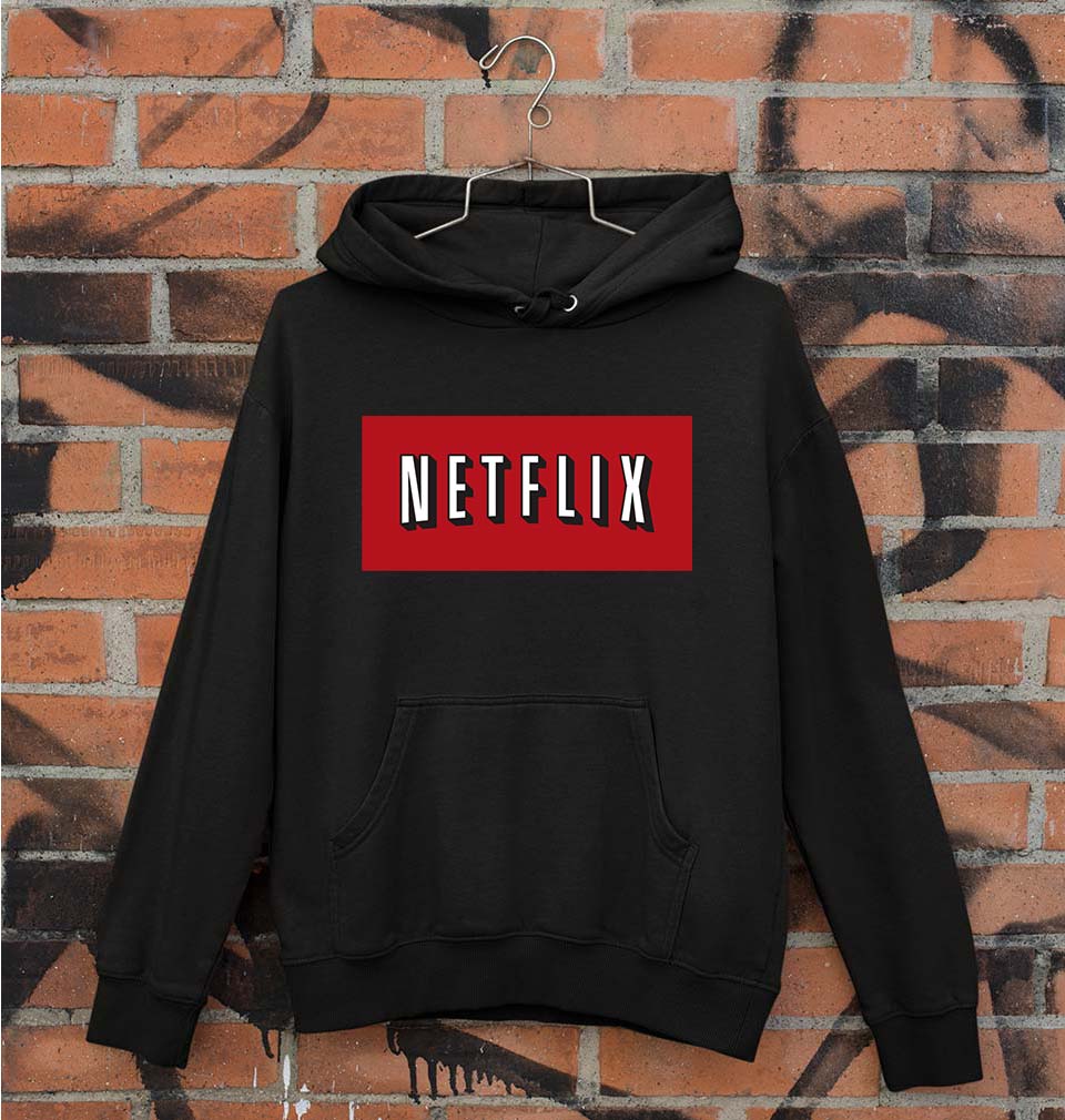 Netflix Unisex Hoodie for Men/Women-Black-Ektarfa.online