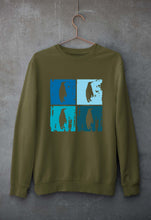 Load image into Gallery viewer, Penguins Unisex Sweatshirt for Men/Women-Olive Green-Ektarfa.online
