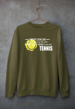 Load image into Gallery viewer, Tennis Unisex Sweatshirt for Men/Women-Olive Green-Ektarfa.online
