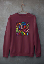 Load image into Gallery viewer, Keith Haring Funny Unisex Sweatshirt for Men/Women-Maroon-Ektarfa.online
