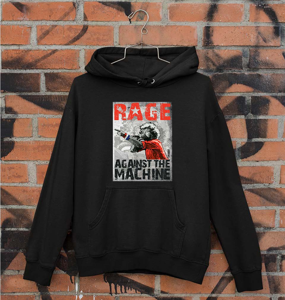Rage Against The Machine Unisex Hoodie for Men/Women-Black-Ektarfa.online