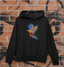 Load image into Gallery viewer, Parrot Unisex Hoodie for Men/Women-Black-Ektarfa.online
