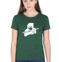 Load image into Gallery viewer, Sasuke Uchiha T-Shirt for Women-XS(32 Inches)-Dark Green-Ektarfa.online
