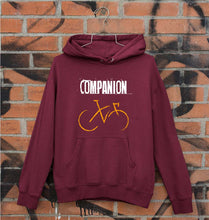 Load image into Gallery viewer, Cycling Companion Unisex Hoodie for Men/Women-Maroon-Ektarfa.online
