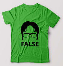 Load image into Gallery viewer, Dwight Schrute T-Shirt for Men-flag green-Ektarfa.online
