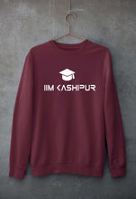 Load image into Gallery viewer, IIM Kashipur Unisex Sweatshirt for Men/Women-S(40 Inches)-Maroon-Ektarfa.online
