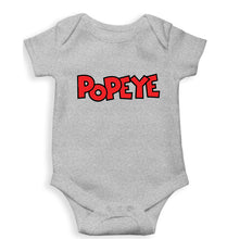 Load image into Gallery viewer, Popeye Kids Romper For Baby Boy/Girl-0-5 Months(18 Inches)-Grey-Ektarfa.online
