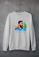 Load image into Gallery viewer, Virat Kohli Unisex Sweatshirt for Men/Women-Grey Melange-Ektarfa.online
