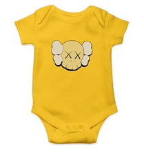 Load image into Gallery viewer, Kaws Kids Romper For Baby Boy/Girl-0-5 Months(18 Inches)-Yellow-Ektarfa.online
