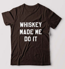 Load image into Gallery viewer, Whiskey T-Shirt for Men-Coffee Brown-Ektarfa.online
