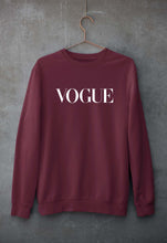Load image into Gallery viewer, Vogue Unisex Sweatshirt for Men/Women-Maroon-Ektarfa.online
