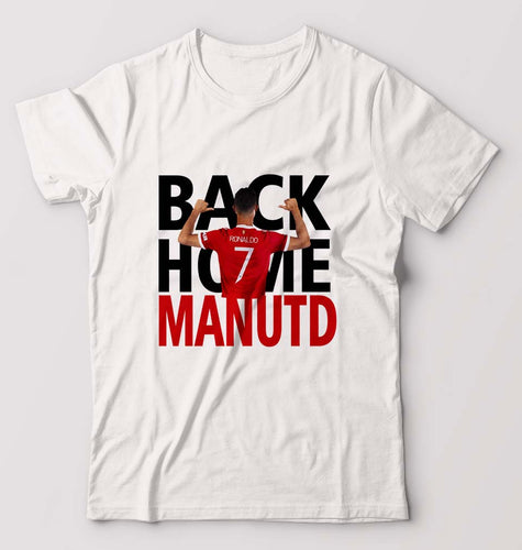 Cristiano Ronaldo CR7 T-Shirt for Men-White-Ektarfa.online