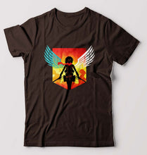 Load image into Gallery viewer, Attack on Titan T-Shirt for Men-Coffee Brown-Ektarfa.online
