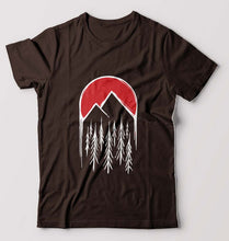 Load image into Gallery viewer, Twin Peaks T-Shirt for Men-Coffee Brown-Ektarfa.online
