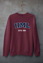 Load image into Gallery viewer, IIM Lucknow Unisex Sweatshirt for Men/Women-S(40 Inches)-Maroon-Ektarfa.online
