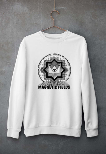 Magnetic fields Unisex Sweatshirt for Men/Women-White-Ektarfa.online