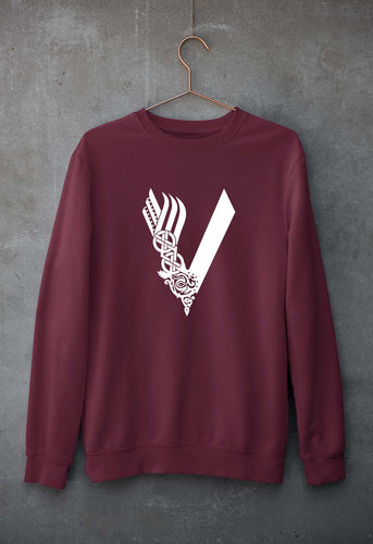 Vikings Unisex Sweatshirt for Men/Women-Maroon-Ektarfa.online