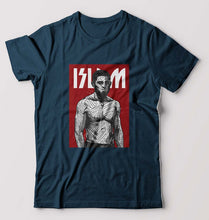 Load image into Gallery viewer, Islam Makhachev T-Shirt for Men-Petrol Blue-Ektarfa.online

