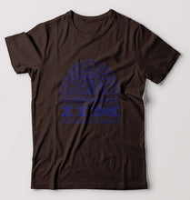 Load image into Gallery viewer, IIM Ahmedabad T-Shirt for Men-S(38 Inches)-Coffee Brown-Ektarfa.online

